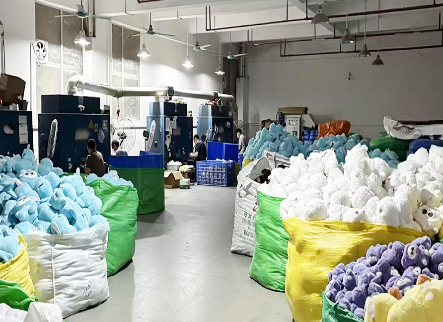Cotton filling room