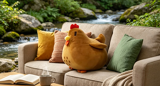 We have 10 years of production experience in plush toys