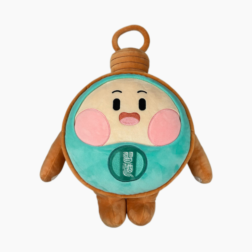 Corporate customized wine pot IP plush dolls, brand mascot dolls, business event gifts plush dolls